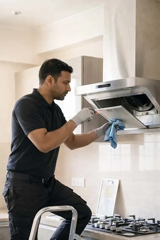 Deep kitchen chimney cleaning service in Delhi NCR