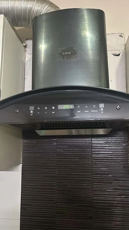 4 star customer review for chimney motor repair service in Delhi