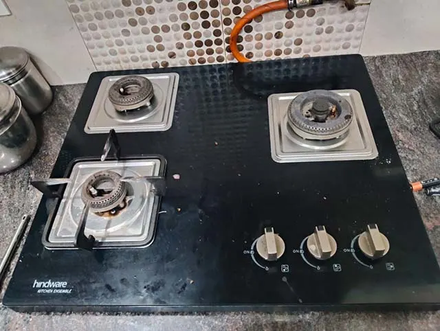 5 star customer review for gas stove ignition repair service in Delhi